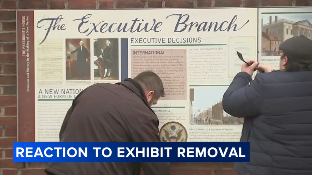 President's House slavery exhibit site in Philadelphia